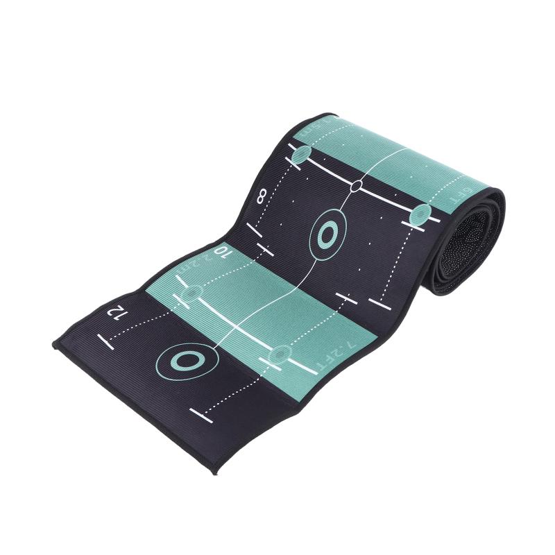 Golf Putting Mat Golf Training Pad For Swing Detection Batting Ball Trace Directional Mat Swing Path Pads Swing Practice Pads