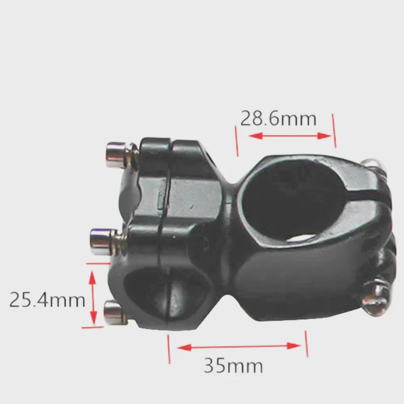 Ультракороткий вынос руля из алюминиевого сплава 25,4×38 мм для детских беговелов