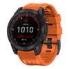 Для Garmin Fenix 7X Износостойкий силиконовый ремешок для часов Замена Регулируемый ремешок на запястье с пряжкой