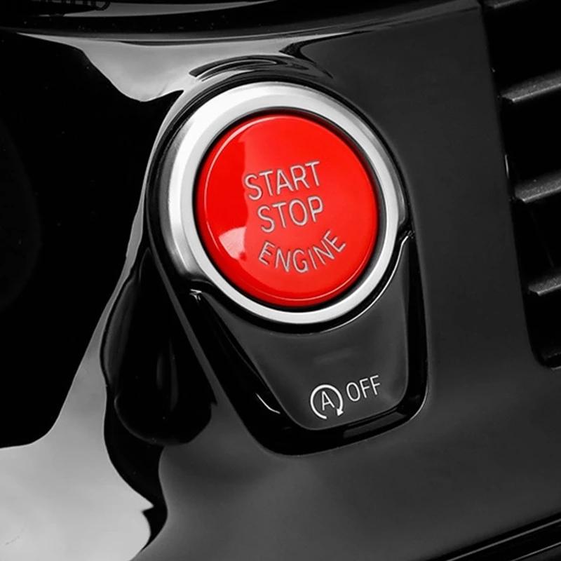 Крышка кнопочного переключателя запуска двигателя автомобиля, стопы, подходит для BMW X3 G01/X4 G02/5 серии G30/6 серии GT G32