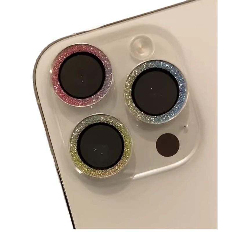 Пленка для объектива камеры Apple 17ProMax с блестками «Орлиный глаз» для iPhone 15/14