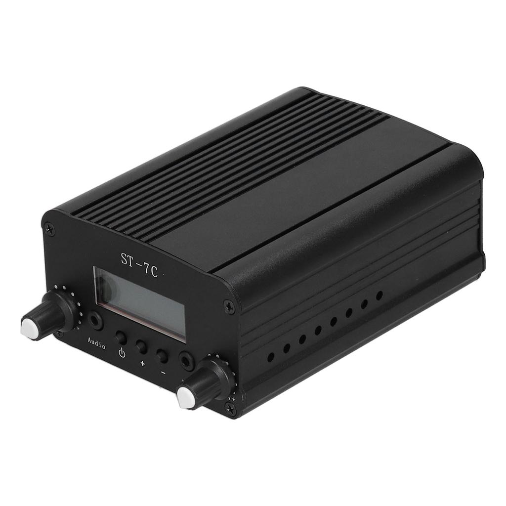 Вещательный передатчик FM ЖК-экран Радио Стерео Станция Аксессуары 1/7 Вт