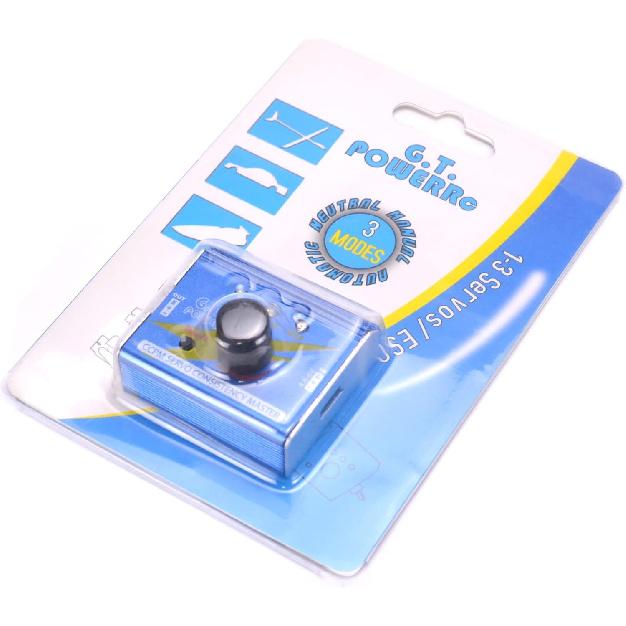 G.T. Power Servo Tetser Multi 3CH Digital Servo Tester ECS Consistency Speed Controler Checker RC Aluminum Shell Servo Tester for RC Helicopter Car