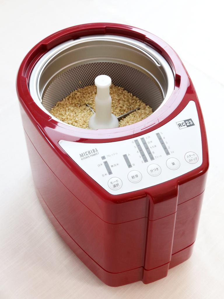 Yamamoto Electric MICHIBA KITCHEN PRODUCT RICE CLEANER, Takumimai Modern Red, MB-RC23R