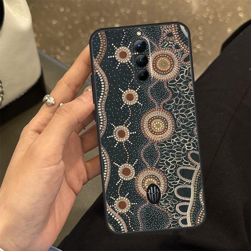 Aboriginal Art Print Case For Nubia Red Magic 8S Pro Plus Red Magic 8 Pro 6 7 6S 7S Pro 5G 5S 6R Cover Coque