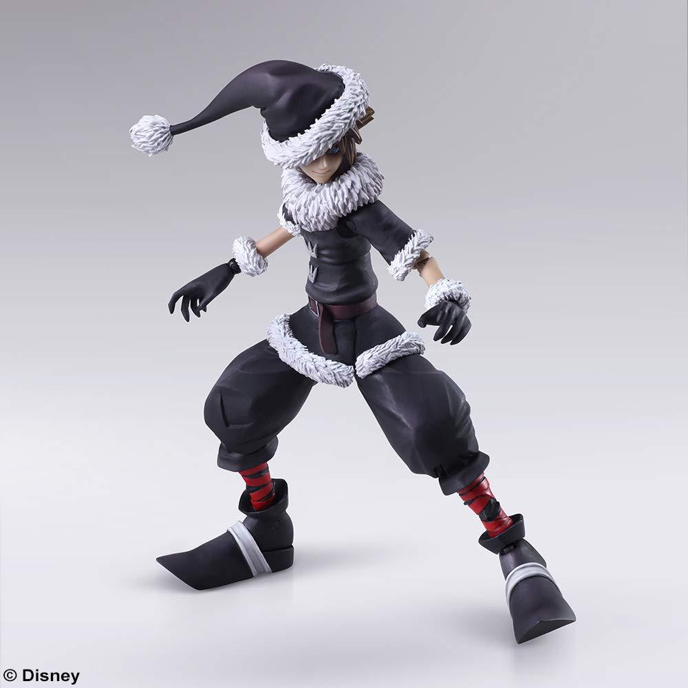 KINGDOM HEARTS II Bring Arts Sora Christmas Town PVC Painted Action Figure Ver.