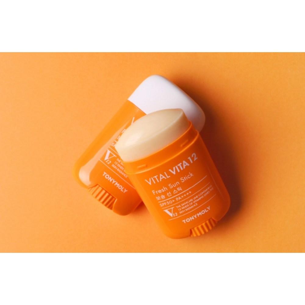 Tony Moly Vital Vita 12 Soft Sun Stick SPF50+ PA++++, 22g, 2 pieces