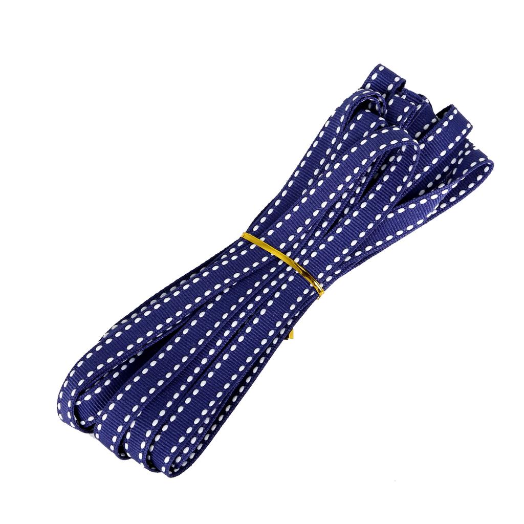 10mm Wide Polka Dot Webbing Packaging Gift Decoration Threaded Belt Colorful Various Ribbons