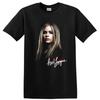 Футболка Avril Lavigne Поп-панк Музыка Портрет Фан-арт Графический Черный Дизайн Футболка