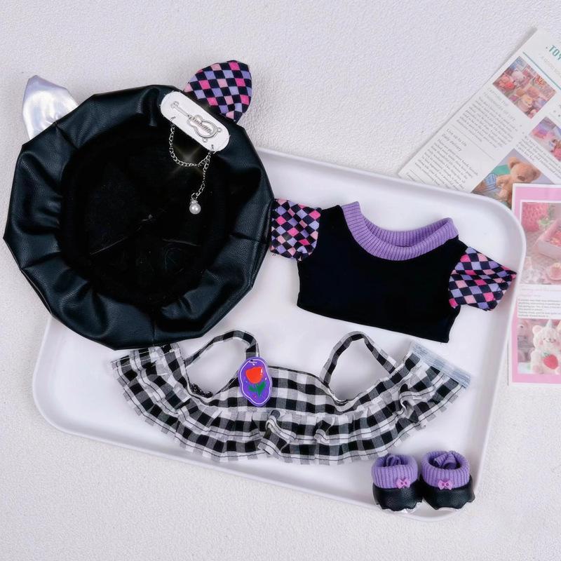 Унисекс 20 см Хлопковая Плюшевая Кукла Одежда - Нарядные Модные Наряды