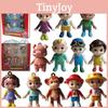 Очаровательный набор фигурок Cocomelon Family Friends 6 штук Игровой набор Миниатюры