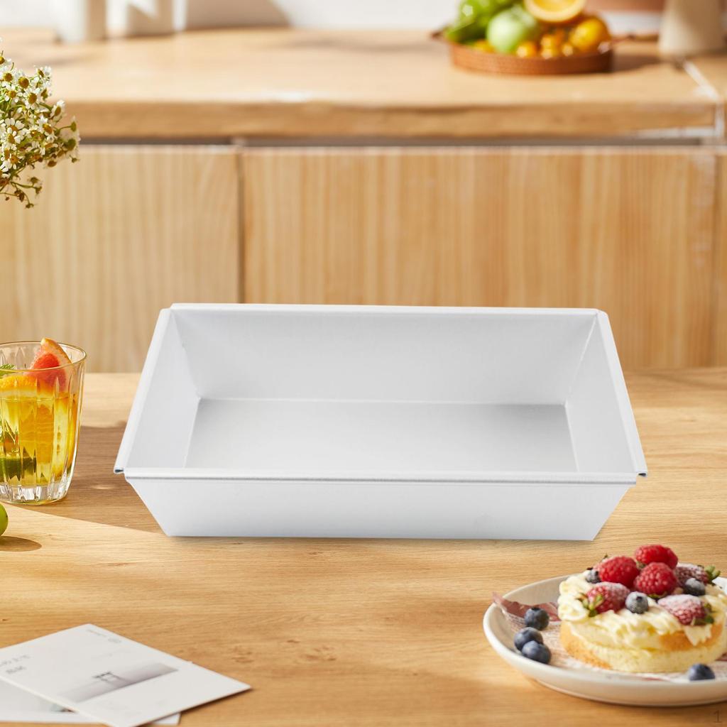 Detroit Styled Pizza Pan Bread Baking Sheet Nonstick Aluminum Alloy Kitchenware Bakeware Deep Dish