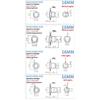 8 10 12 16 mm 3/6/12/24/110/220V pins high head small Waterproof Metal Push Button Switch LED Light Self-locking/Self-reset Switches4