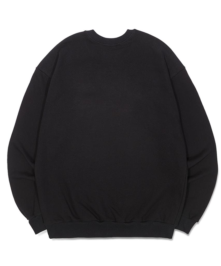 MONSTER REPUBLIC Howling White Sweatshirt Black_B8138
