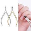 Stainless Steel Cuticle Nail Nipper Professional Nail Clippers Manicure Pedicure Care Trim Plier Cutter Nail Art Scissors Tools