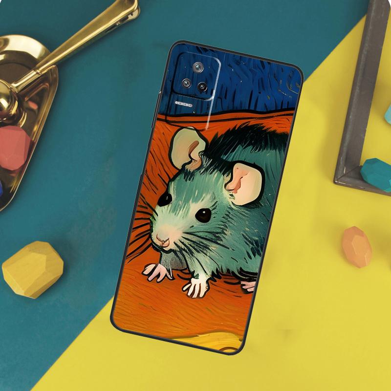 Милый Чехол с Крысами для Xiaomi 13 14 15 Ultra 11T 12T 13T 14T Pro POCO X7 Pro X3 X5 X6 F5 F6 M6 Pro Funda