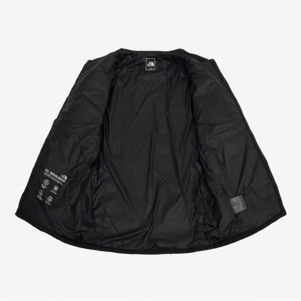 [Официальный North Face] Nj3nq61a Мужская S leweS Lee Шерстяная куртка-утеплитель Черная