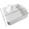 Drum Washing Machine Drain Tray Shock Absorbent Anti-leak Mat for Quiet Home Laundry Room Floor Protection