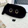 Black Cat Pen Bag Plush Pen Box High Quality Stationery Bag  School Office
