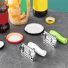 Can Opener Smooth Adjustable Handle Easy Grip Bottle Stainless Steel Lid Remover with Opener Rotation Jar Opener for