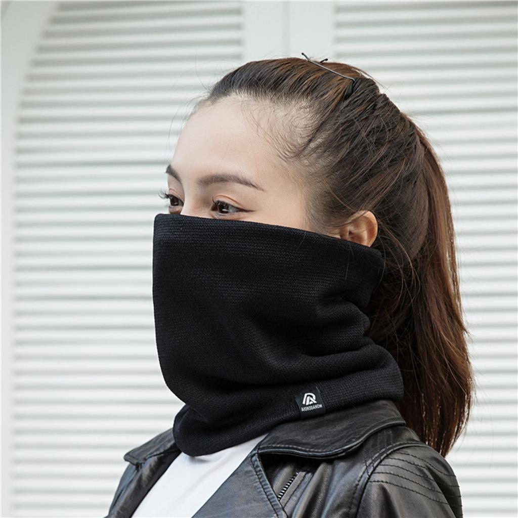 Detachable Knitted Turtleneck Fake Collar For Women Neck Warmer Autumn Winter Warm Cover Head Neck Knitting False Collar