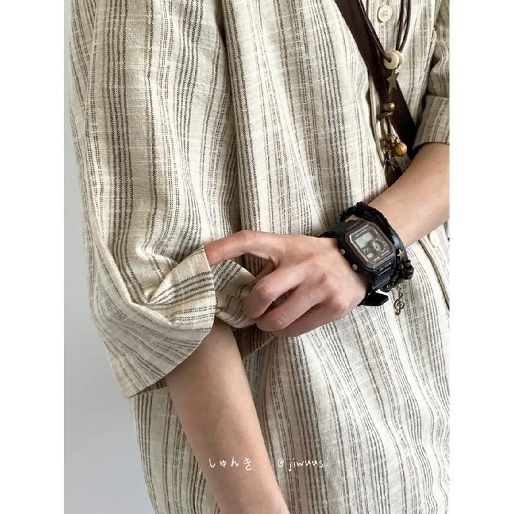 Мужская рубашка с короткими рукавами и буквами в японском стиле Гонконга, свободная рубашка для мужчин и женщин, летняя модная универсальная повседневная куртка