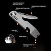 Titanium Alloy Multi Functional Knife Keychain Mini EDC Unpacking and Unpacking Express Tool Bottle Opener Small Crowbar