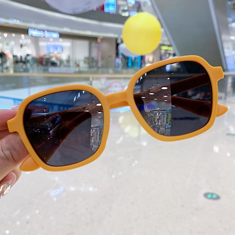 Модные детские солнцезащитные очки, квадратные детские солнцезащитные очки, стильные очки для мальчиков и девочек, очки для маленьких студентов, вечерние очки, UV400