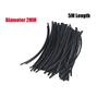Combination Black Color Tubing Wire Heat Shrink Tube Electrical Cable Tubes Wrap Sleeve Assorted