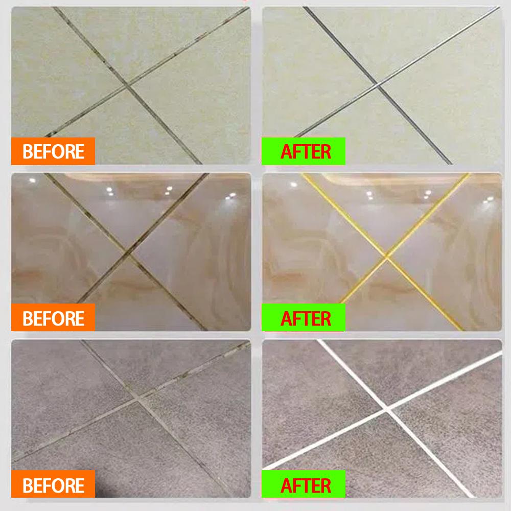 1pc Waterproof White Wall Tile Marker Pen Grout Repair Gap Repair Bathroom Floor Seam Paint Filling Construction Tools