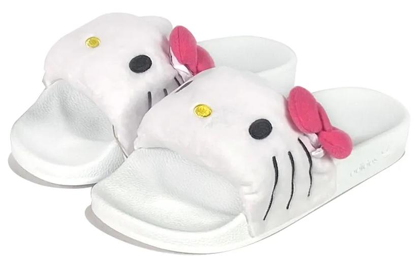 Шлепанцы Adilette Hello Kitty x Adilette Adidas Originals 'Hello Kitty and Friends' Женские IG8419