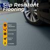Thick PVC Floor Mat Roll,  Non-Slip, Waterproof  Easy To Clean - Ideal for Kitchen, Bathroom, Garage, Swimming Pool
