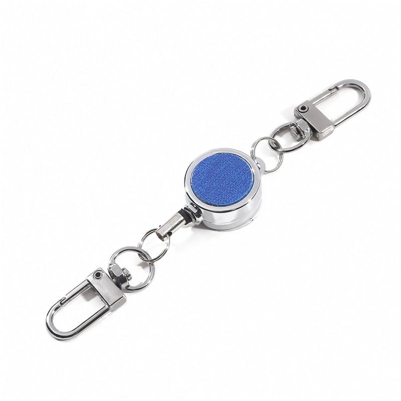 1 шт. Выдвижной брелок для ключей с цепочкой, держатель для карабина, удлиняющий брелок