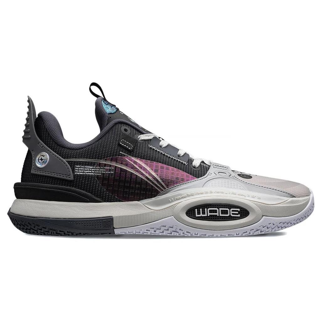 Баскетбольные кроссовки Li Ning Glare X All City 10 We Are 1 Fabric Artist Collaboration с нескользящей износостойкой дышащей низкой посадкой для мужчин ABAS019-7
