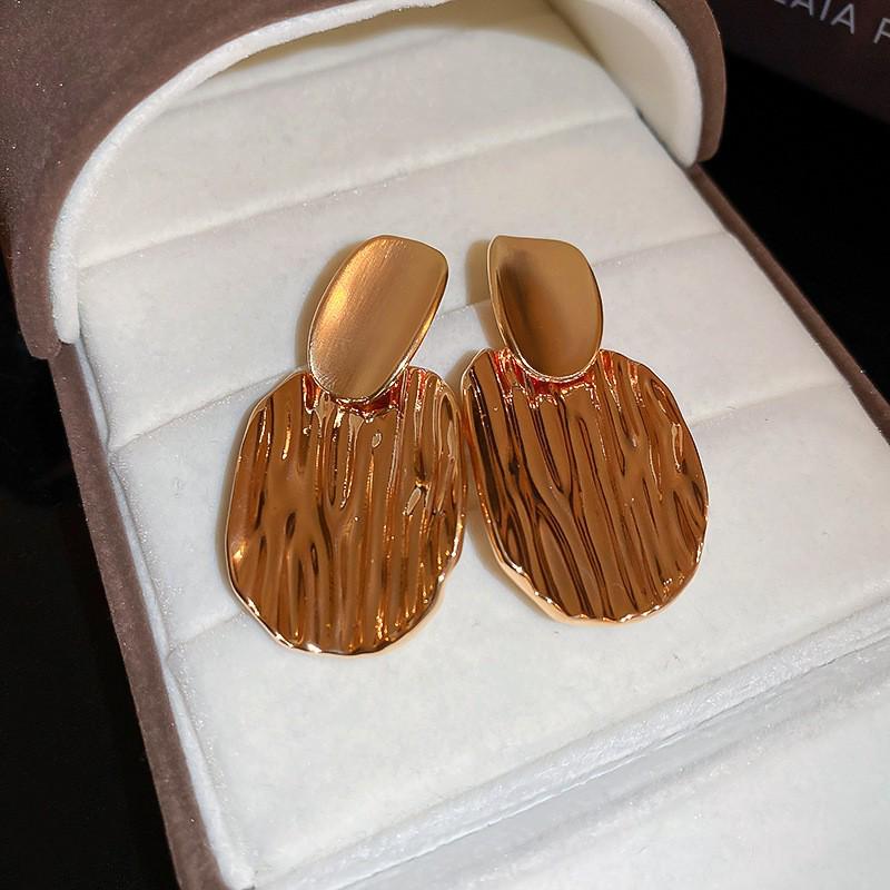 Винтажные серьги-кисточки в виде круглых цветов из серебряной иглы - Ретро металлические гвоздики для женщин