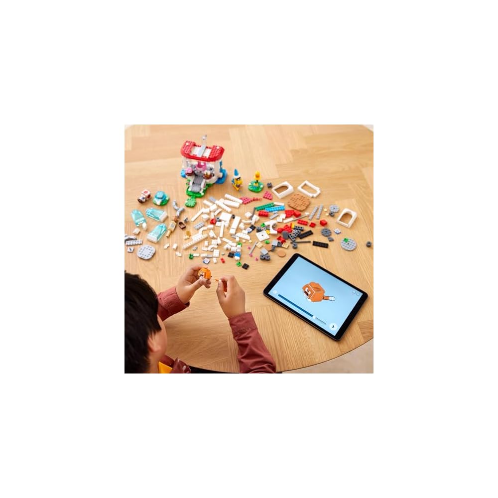 LEGO Super Mario Cat Peach Power-Up Frozen Tower Challenge 71407 Building Blocks Toy for Kids Ages 7 and Up