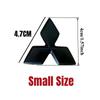 car Steering Wheel Decal 3D Sticker Badge Logo Accessories For Mitsubishi outlander Triton L200 ASX Mirage Pajero Eclipse Colt