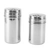 Spice Shaker 304 Stainless Steel Adjustable Pour Holes Seasoning Dispenser Container for Kitchen