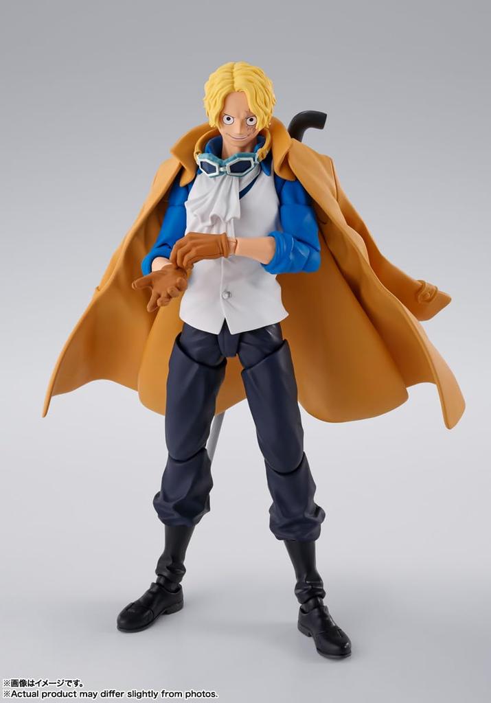 TAMASHII NATIONS S.H.Figuarts ONE PIECE Sabo - Chief of Staff of the Revolutionary Army - Approximately 155mm PVC & ABS Painted Movable Figure