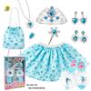 Cross-border Rainbow Sequin Tutu Dress Set with Wings & Fairy Wand for Girls' Playhouse and Performances