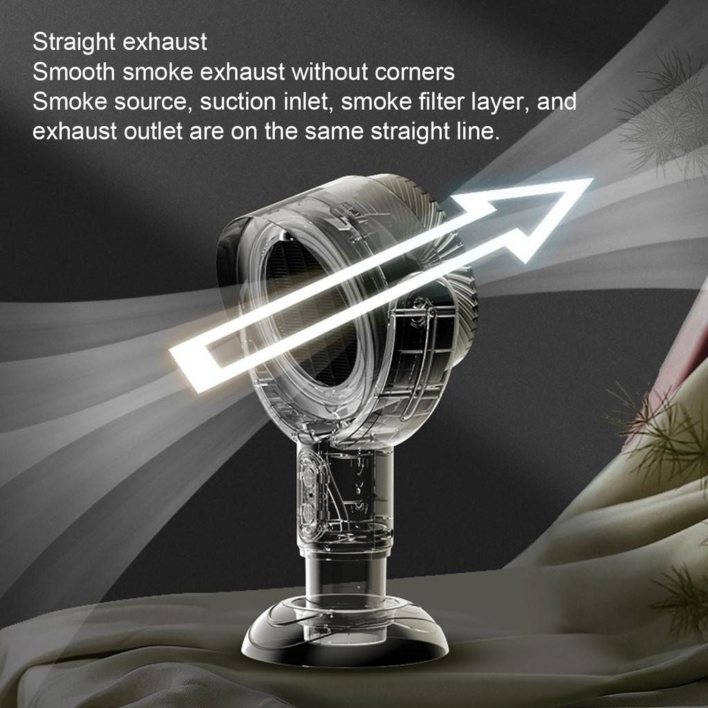 Портативная многофункциональная мощная коптильняБытовая мини настольная коптильня-гриль-машина для приготовления горячих горшков-вытяжка