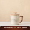 Merchandise Ru Kiln Ru Porcelain Beige Yuanshan Office Cup Teacup Water Cup Ceramic Three-piece Set Large Capacity Gift