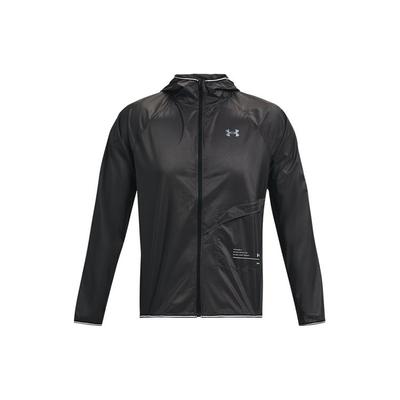 Qualifier Running Sports Тканая дышащая куртка с капюшоном Мужская верхняя одежда Черный 1326597-010