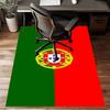 P-Portugal Printed Area Rug Carpet for Bedroom Living Room Home Decor Rugs Mat Non Slip Mat Rug for Bedside