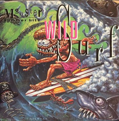 CD РАЗЛИЧНЫЕ - Monster Summer Hits Wild Surf CDP7968612 Capitol Records 1991 США Рок Б/у