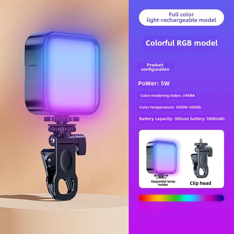 Mini Portable LED Selfie Fill Light for Mobile Photos and Videos