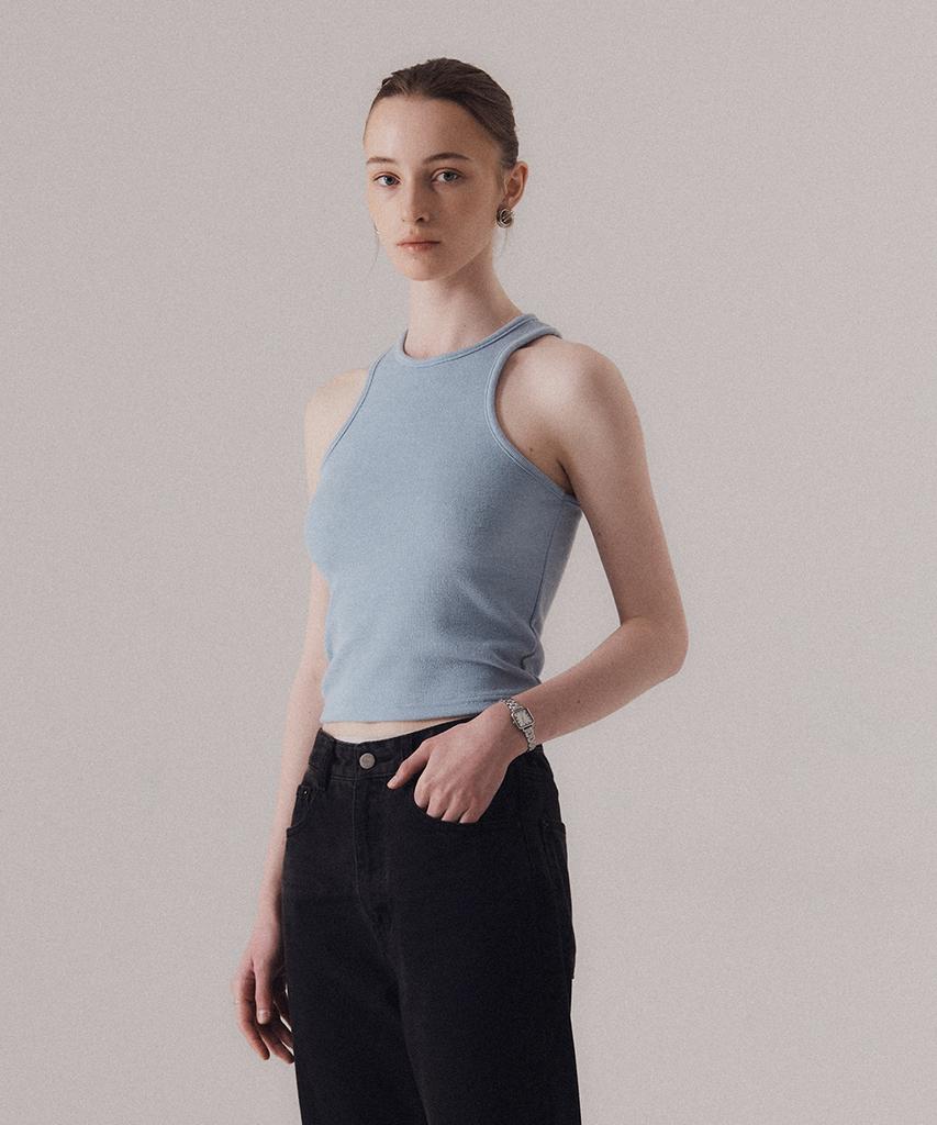 SILN 90S Halter Neck Sleeveless (Blue)
