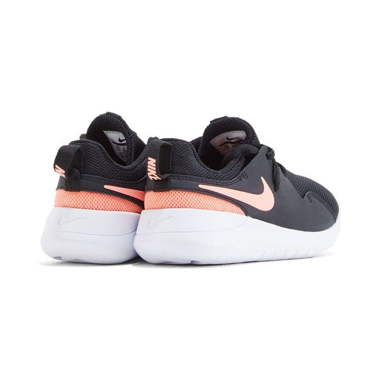 Nike Tessen Легкие Минималистичные Нескользящие Амортизирующие Низкие Кроссовки для Бега Детские Кроссовки Черный Белый Розовый AH5235-002