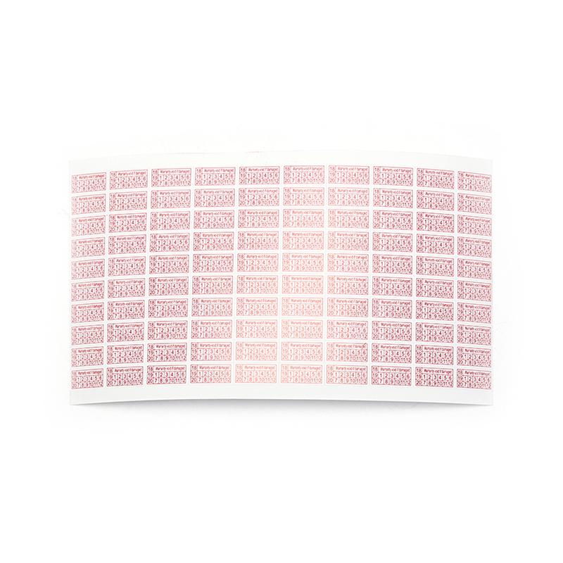 200Pcs 2018-2020 Warranty Void If Damaged Protection Security Label Sticker Seal