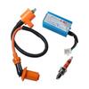 High Performance Racing Ignition Coil+Spark Plug+AC CDI For GY6 50cc 125cc 150cc
